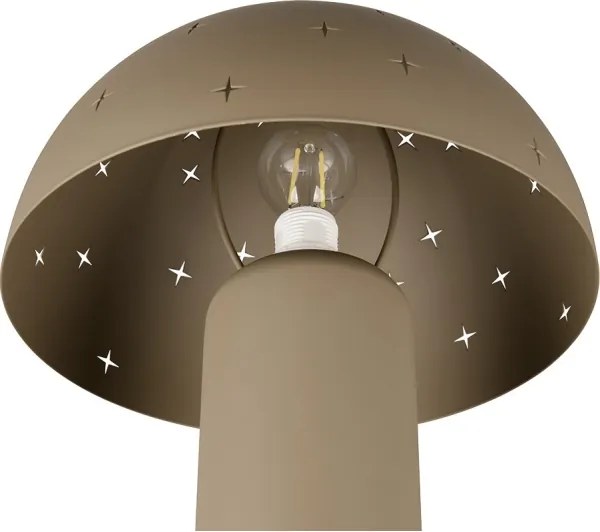 Reality - Lampă de masă SETA 1xE14/28W/230V taupe