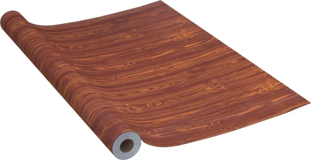 vidaXL Folie de mobilier autoadezivă, acacia, 500x90 cm, PVC