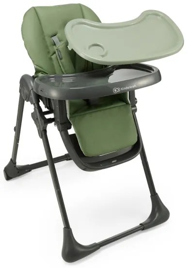Scaun de masă pentru copii KINDERKRAFT TUMMIE verde