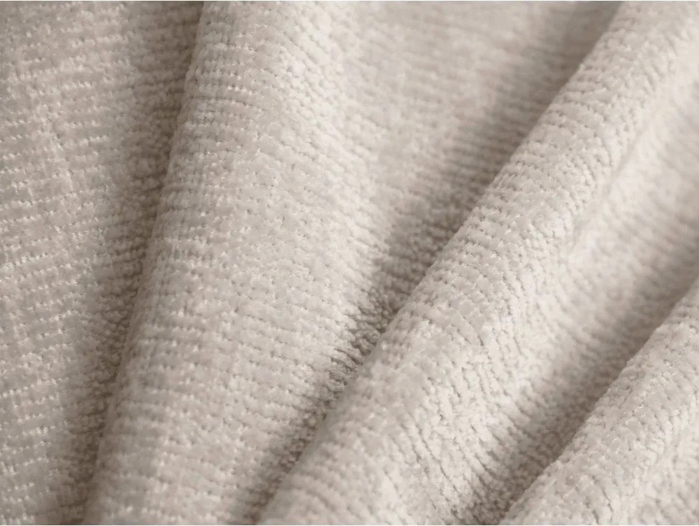 Pat bej tapițat cu spațiu de depozitare cu somieră 90x200 cm Lupine – Micadoni