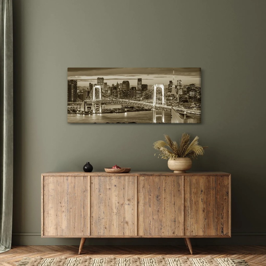 Tablou - Orașul de aur (120x50 cm)
