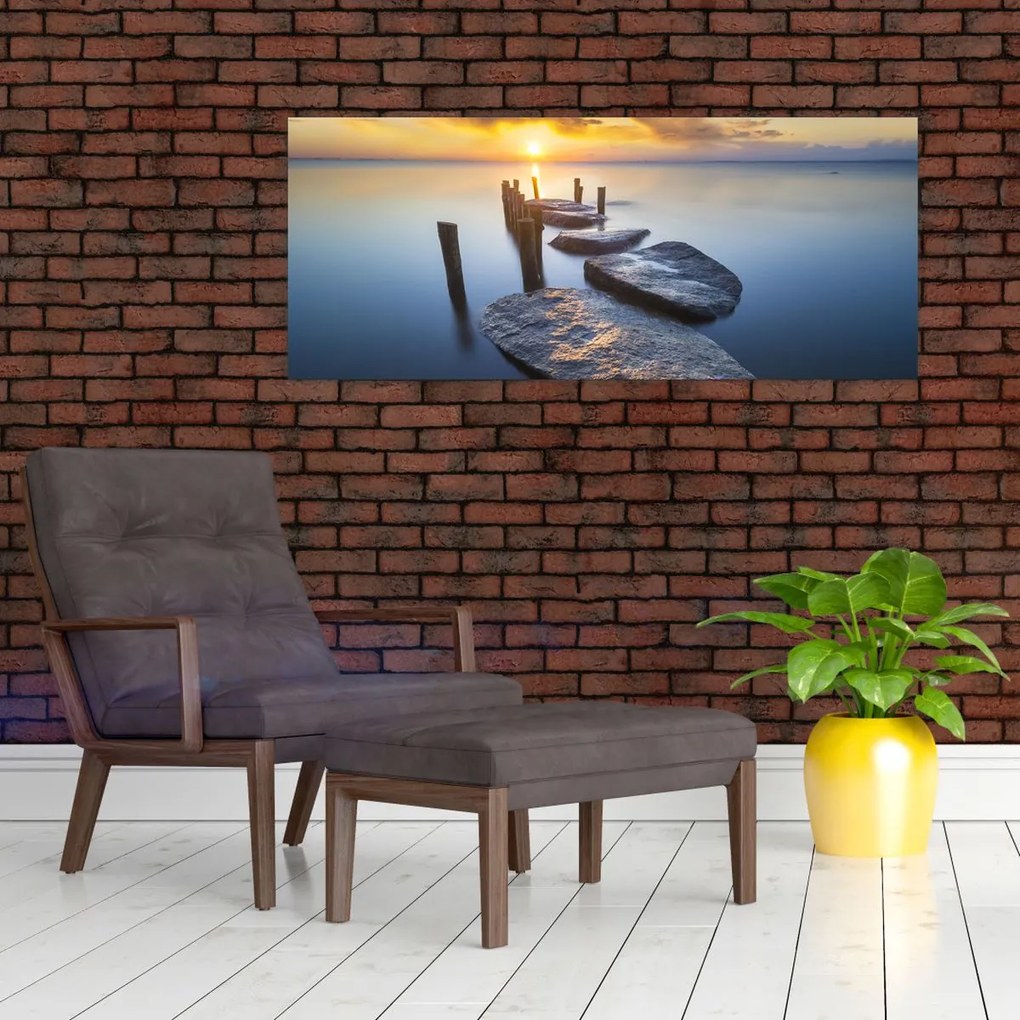 Tablou - Dig de piatră (120x50 cm)