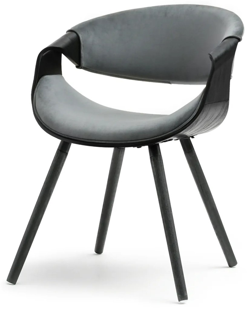 Scaun Bjorn K (gri + negru). 1110940