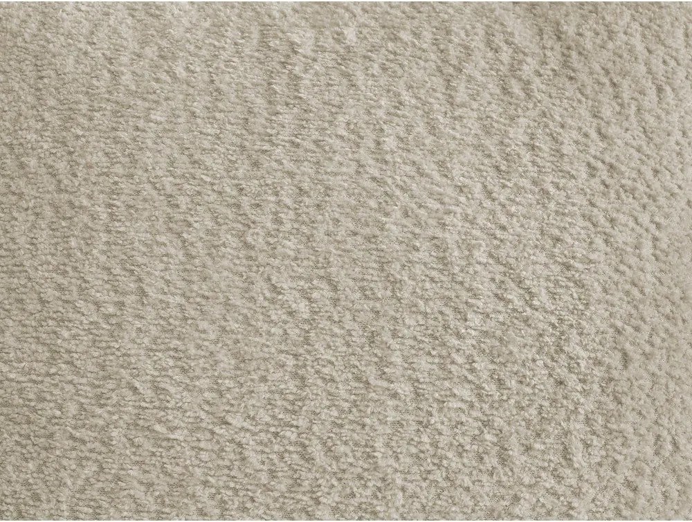 Colțar bej extensibil/cu spațiu de depozitare cu tapițerie din țesătură bouclé (cu colț pe partea stângă/cu șezlong) Montaigne – Bobochic Paris