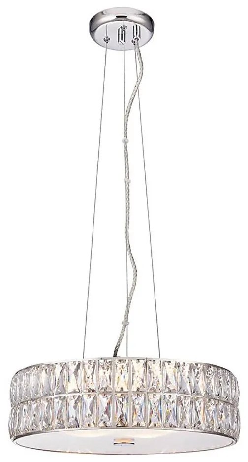 Endon 76513 - Lustră LED suspendată VERINA, 5 x LED / 5 W / 230 V, crom lucios