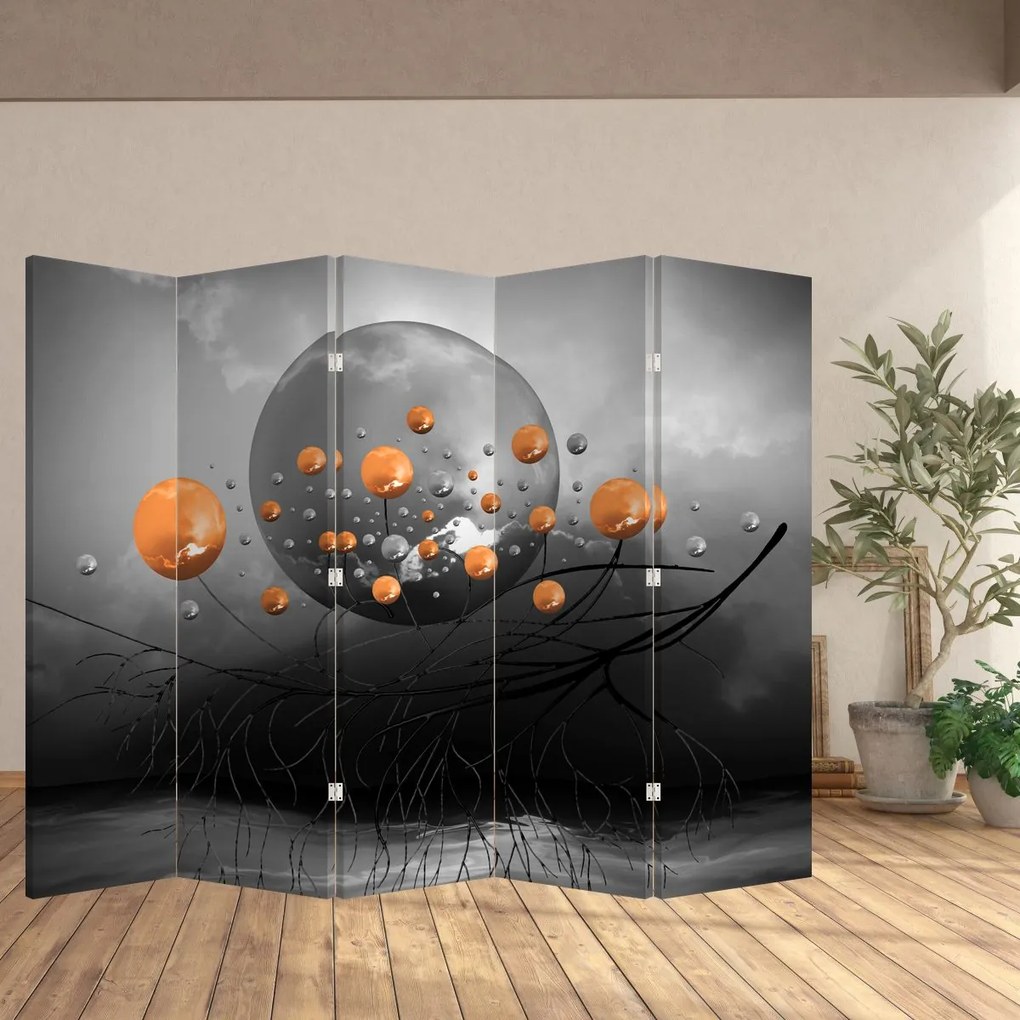 Paravan - Bile portocalii (210x170 cm)