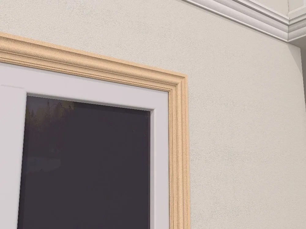 Ancadrament fereastra exterior FP140 dimensiuni 80x31x2000mm