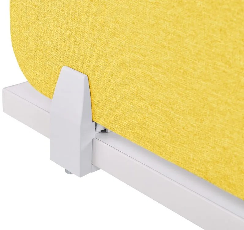 Panou separator birou 72 x 40 cm Walda (galben) . 1076542