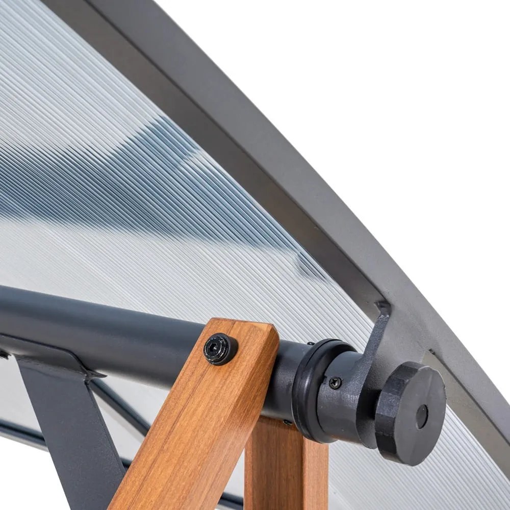 Balansoar de terasa Duisburg antracit L232 cm