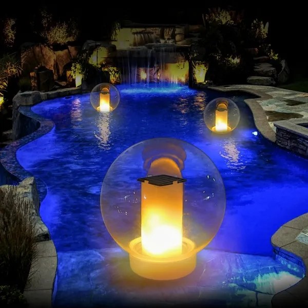 Lampă LED solară LED/900mAh IP68 albă