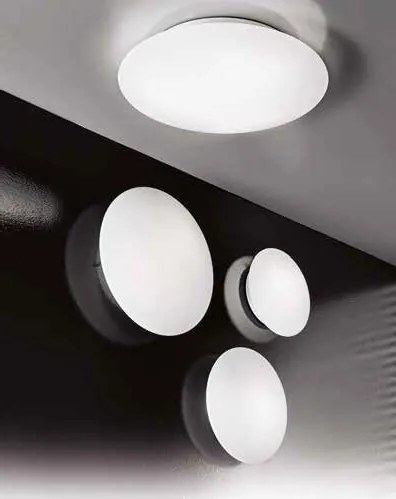 Plafoniera moderna diametru 30cm, Alba