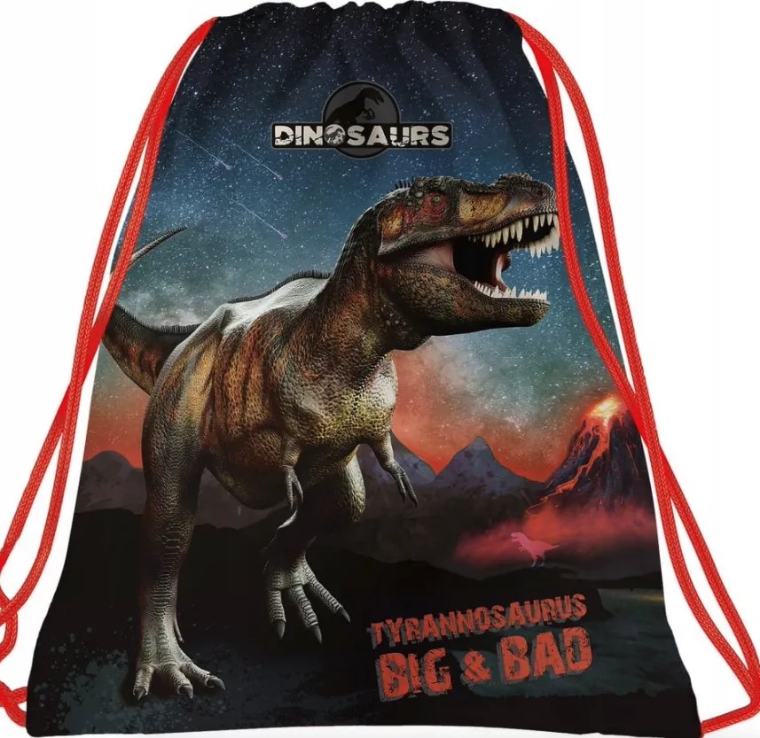 Set școală din 5 piese pentru băieți Dinozauri