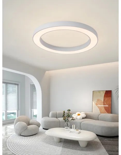 Plafonieră LED dimabilă PASTEL LED/68W/230V 95 cm alb Tuya Immax NEO 07213L + telecomandă