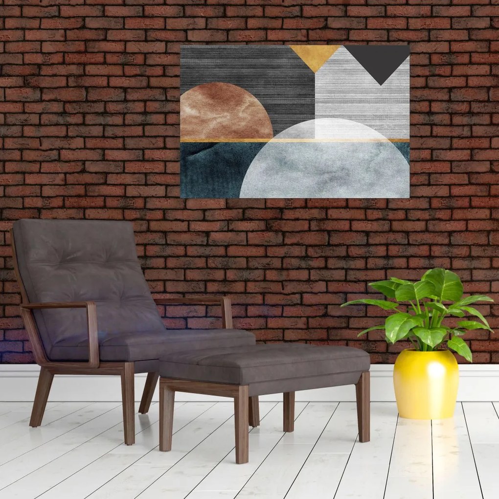 Tablou - Forme și texturi (90x60 cm)