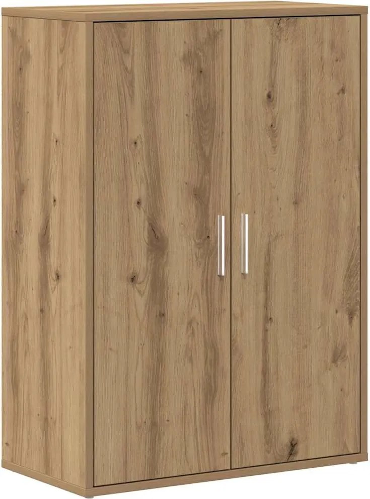 vidaXL Bufet Stejar Artizanal 60 x 31 x 84 cm Lemn compozit