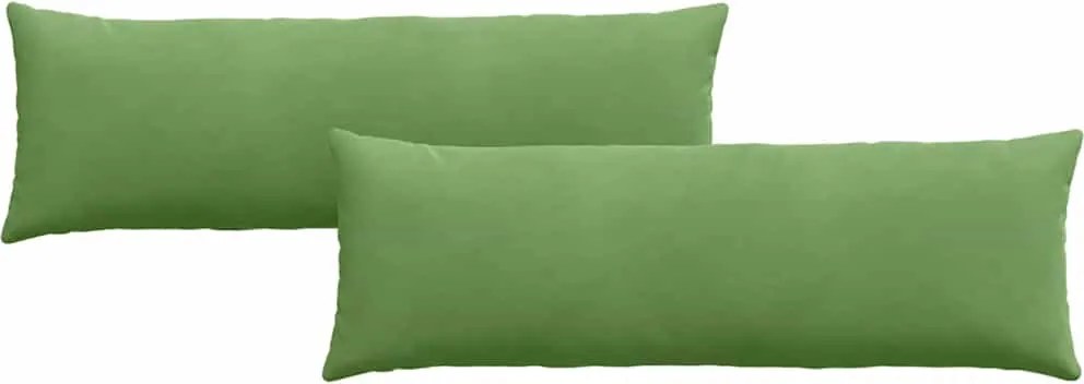 vidaXL Perne pentru canapea 2 pcs Lysegrønn 120 x 40 cm