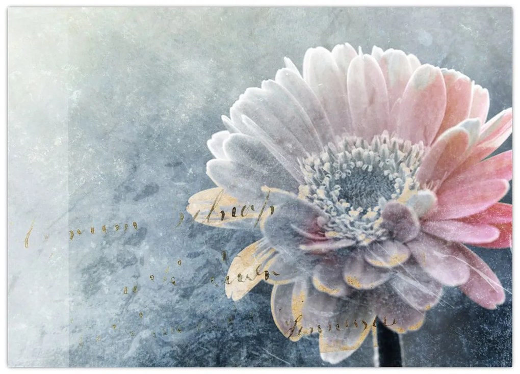 Tablou - Floare de iarnă (70x50 cm)