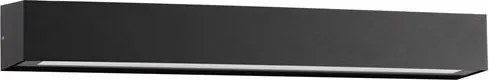 Aplica exterior neagra liniara 50cm IP65 LED CCT PRISMATIC