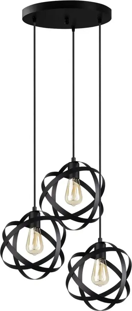 Lustra  negru homs ro11305