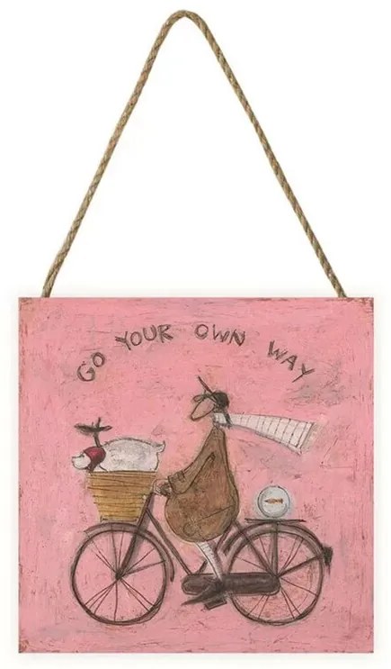 Sam Toft - Go Your Own Way Pictură pe lemn