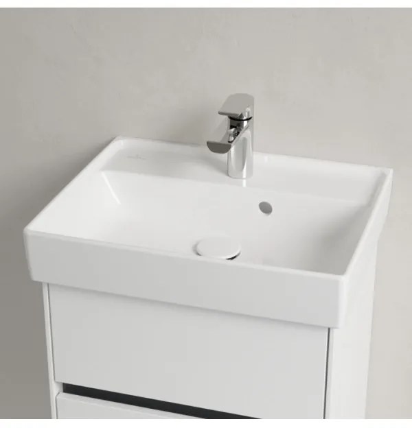 Lavoar pe mobilier, Villeroy&Boch Collaro, material TitanCeram, 50x40cm, Alb Alpin, 43345001