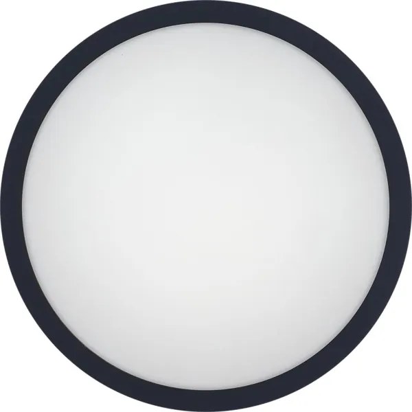 Plafonieră LED cu senzor pentru baie ELLÉ LED/24W/230V d. 26 cm IP54 antracit