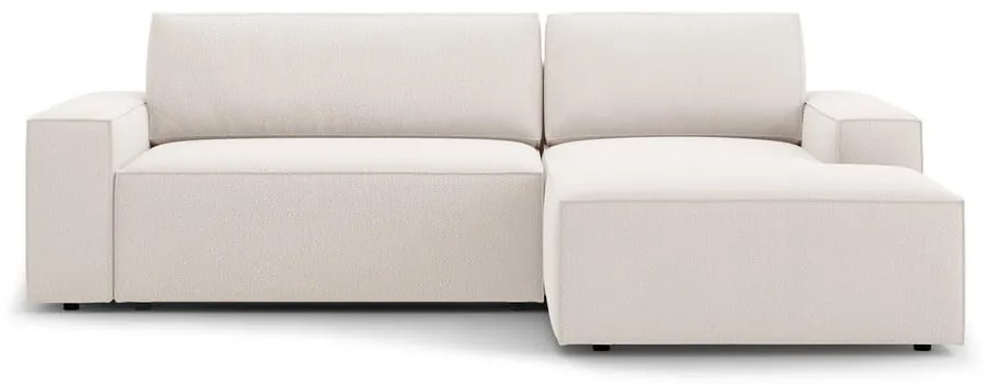 Colțar bej extensibil (cu colț pe partea dreaptă) Jodie – Micadoni Home