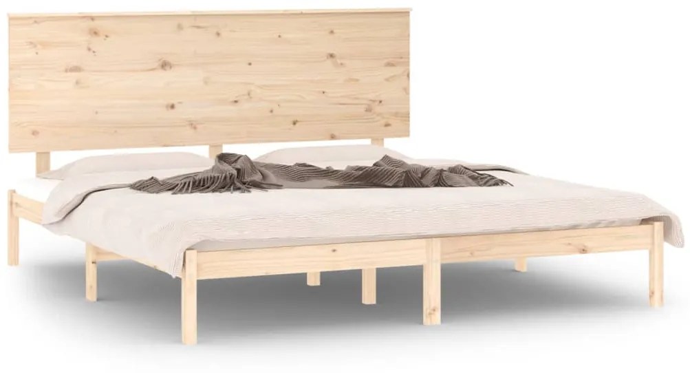 3104813 vidaXL Cadru de pat, 160x200 cm, lemn masiv de pin