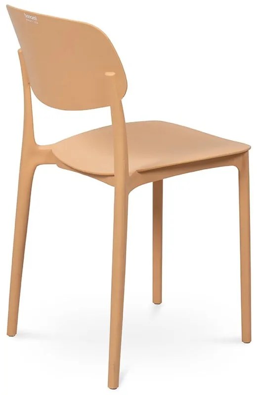 Scaun de grădină piersică din plastic Hébé – Bonami Essentials