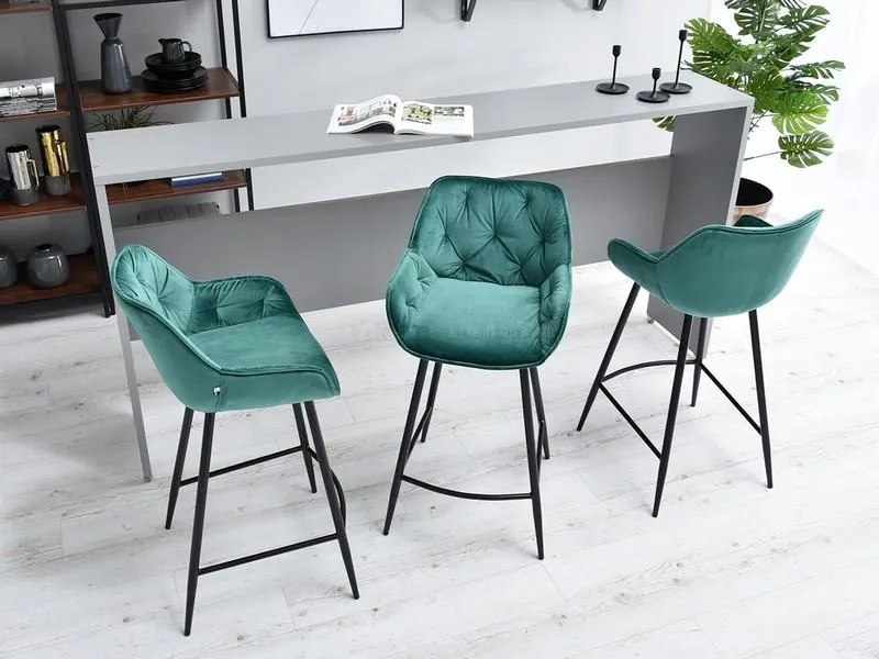Scaun Lars (verde + negru). 1110720