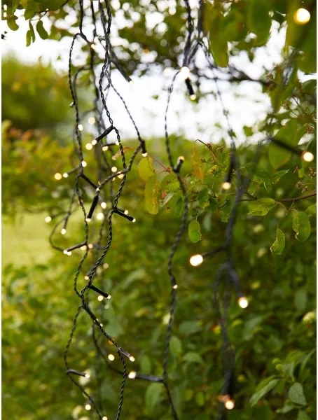 Markslöjd 108179-LED Perdea de lumini de exterior pentru Crăciun GARDEN24 160xLED/24V 3,1m alb cald