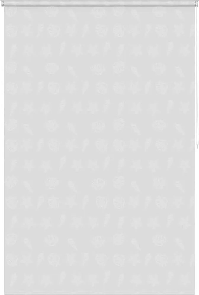 vidaXL Jaluzea roletă de duș, model stele de mare, 160x240 cm