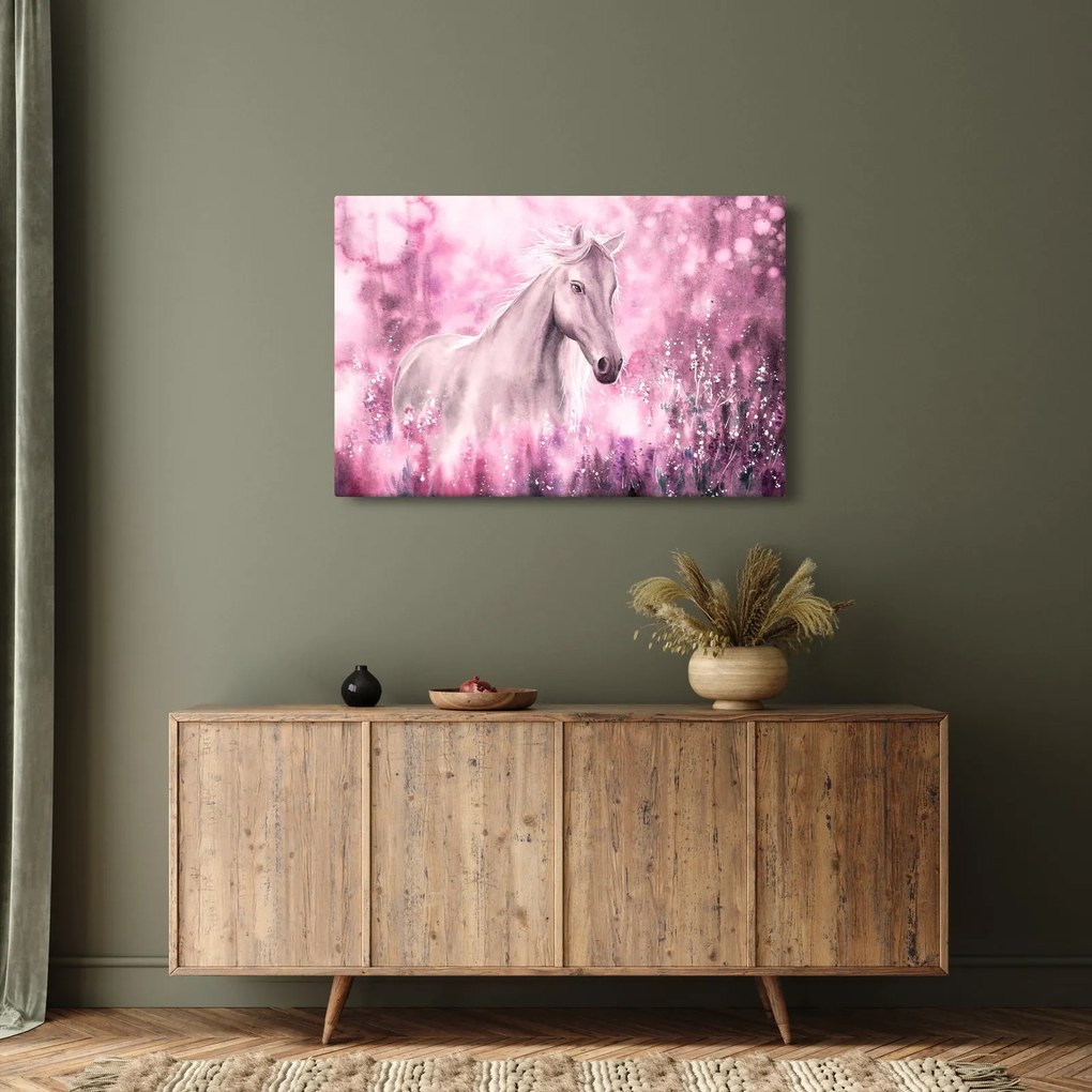Tablou - Cal pictat (90x60 cm)