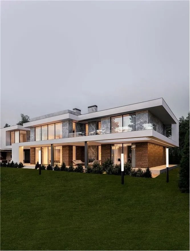Stalp LED iluminat exterior modern IP54 TUBE H-120cm