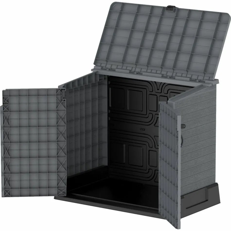 Duramax Cutie de depozitare pentru grădinăStoreAway gri, 850 l