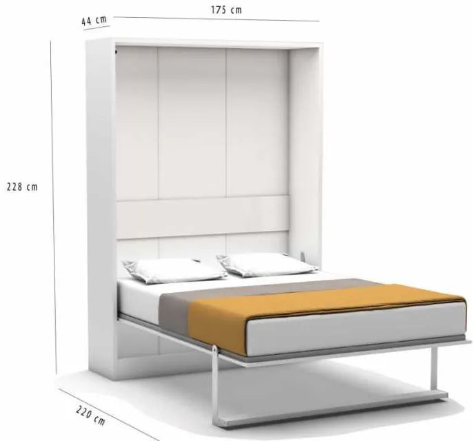 Set pat rabatabil dublu cu somiera inclusa si canapea cu 2 locuri fara cotiere - Royal XL CONFORT (160 X 200) (Culoare tapiterie stofa canapea: Ketor