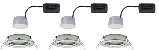 Paulmann 93483 - Set 3x LED 6,5W IP23 lumini baie NOVA 230V dimabil