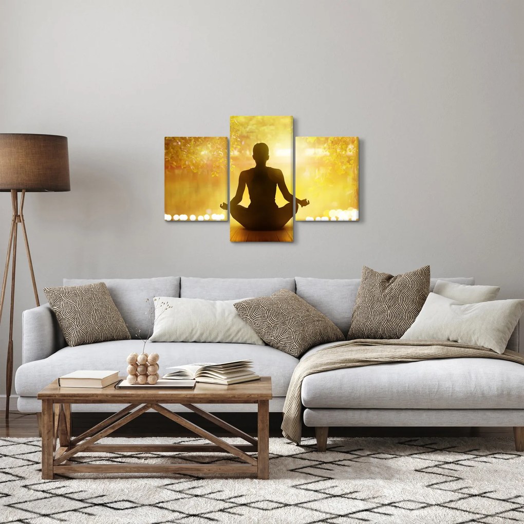 Tablou - meditare (90x60 cm)