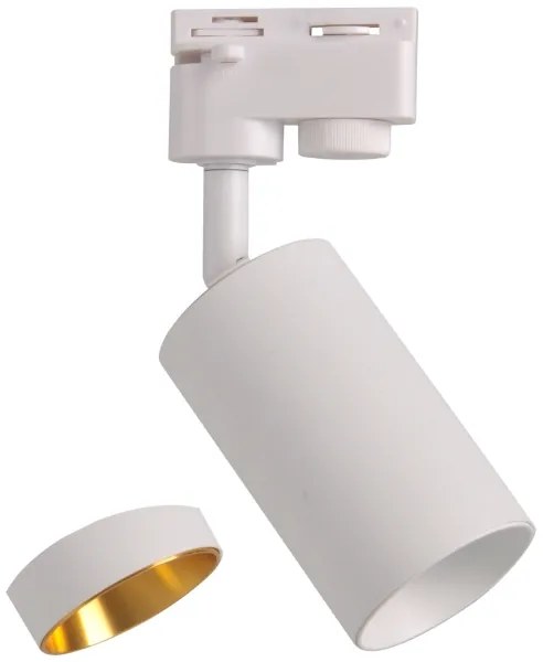 Spot pentru sistem de șină MARIBEL 3xGU10/10W/230V +1 m sistem de șină