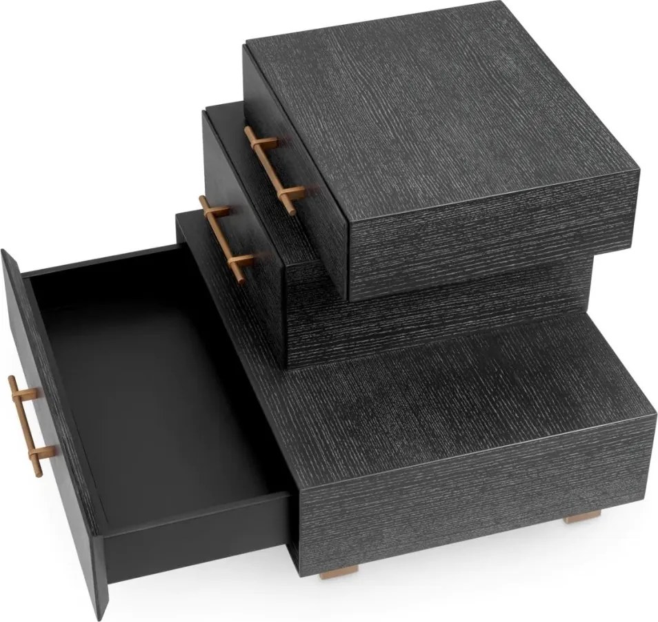 Noptiera design LUX, Furnir de stejar, Evendale, 119389 HZ