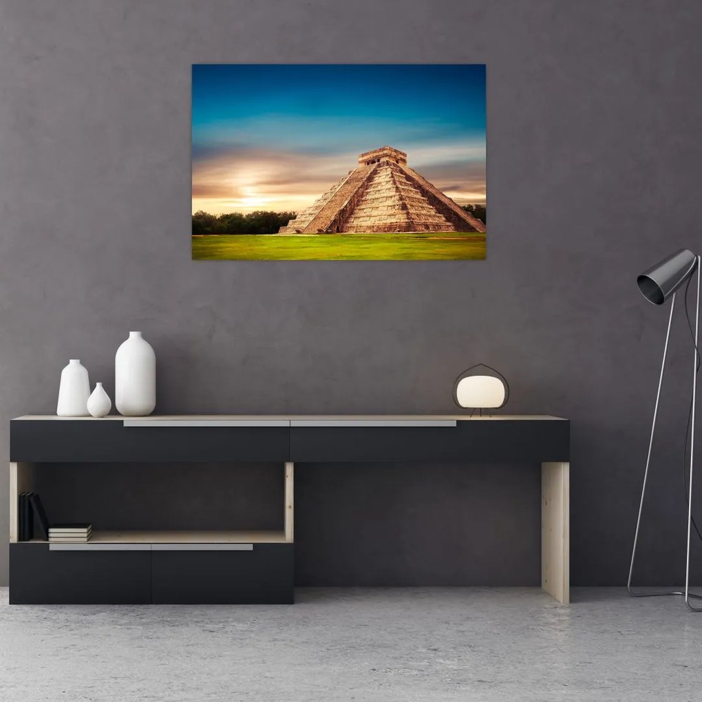 Tablou - Monumente renumite maiașe (90x60 cm)