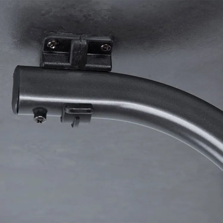 Masă de grădină rotundă din metal ø 70 cm Pizarra – Dajar