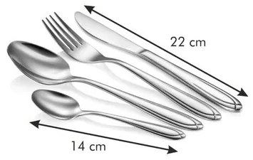 Tescoma Set tacâmuri 24 piese SCARLETT