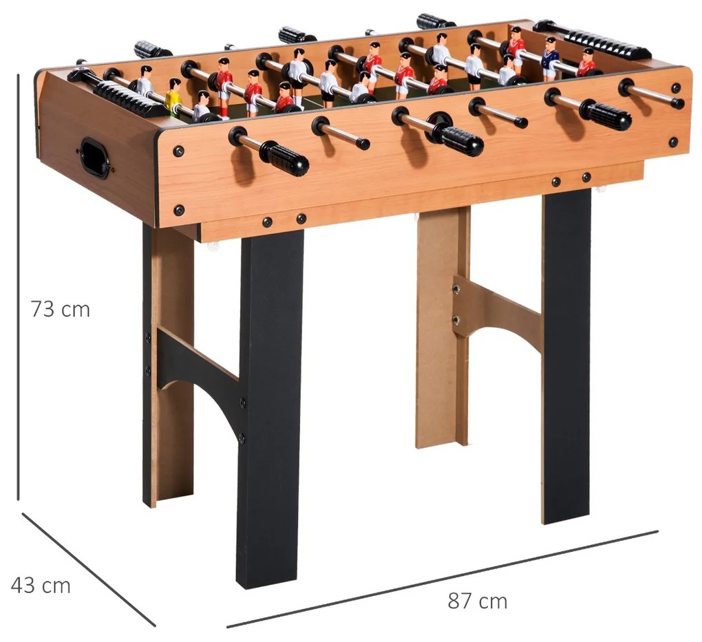 Masa de joc 4 in 1, 87x43x73 cm, multicolor HOMCOM | Aosom Romania