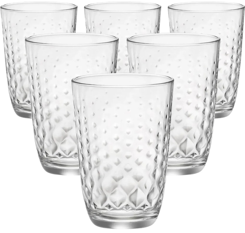 Set 6 pahare Bormioli Rocco Glit,380 ml., 380 ml