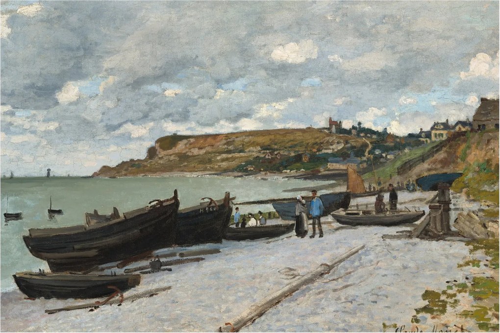 Tablou - Claude Monet, Sainte Adresse, reproducere (90x60 cm)