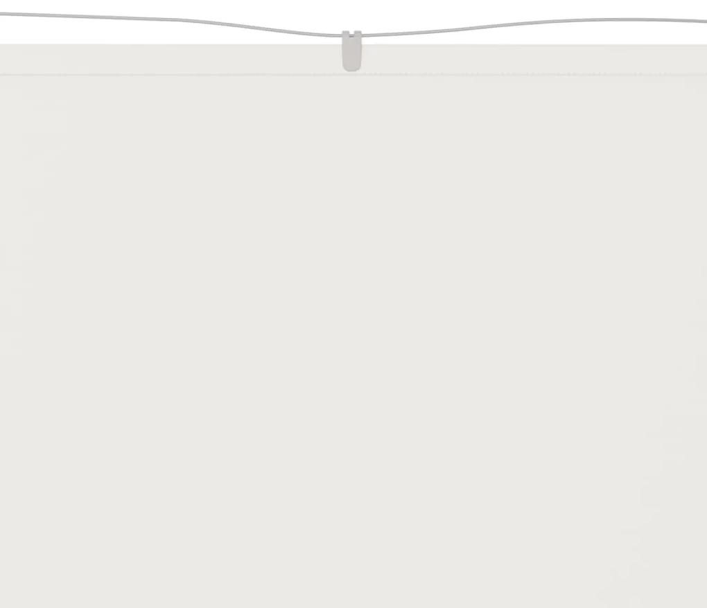 Copertina verticala, alb, 60x1200 cm, tesatura Oxford Alb, 60 x 1200 cm