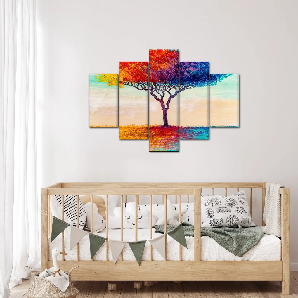Tablou cu pom pictat (150x105 cm)