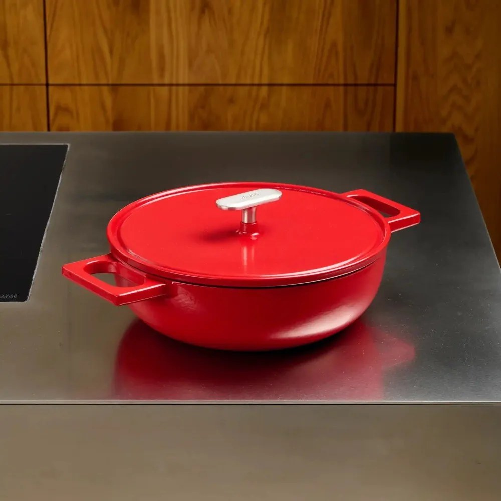 Tigaie cu capac din fontă ø 26 cm tegame Mattia 3.0 – FABINI