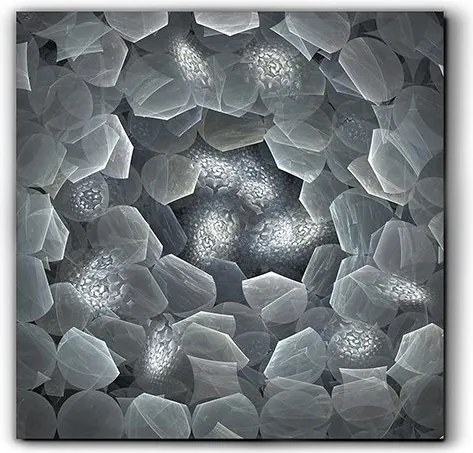 Tablou de perete decorativ Polaris,120x120cm